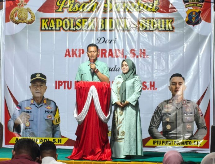 Jabatan Kapolsek Biduk-Biduk Resmi Berganti, Iptu Putut siap Jaga Kamtibmas