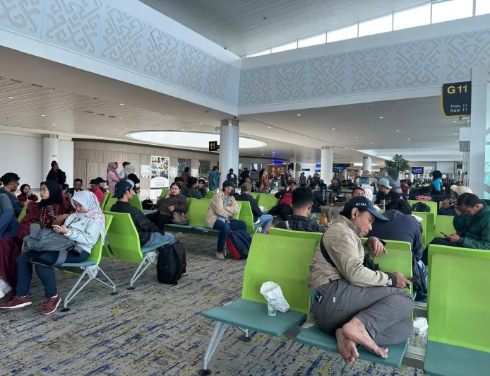 Libur Sekolah ! Penumpang Bandara Sepinggan Balikpapan Naik 15 Persen