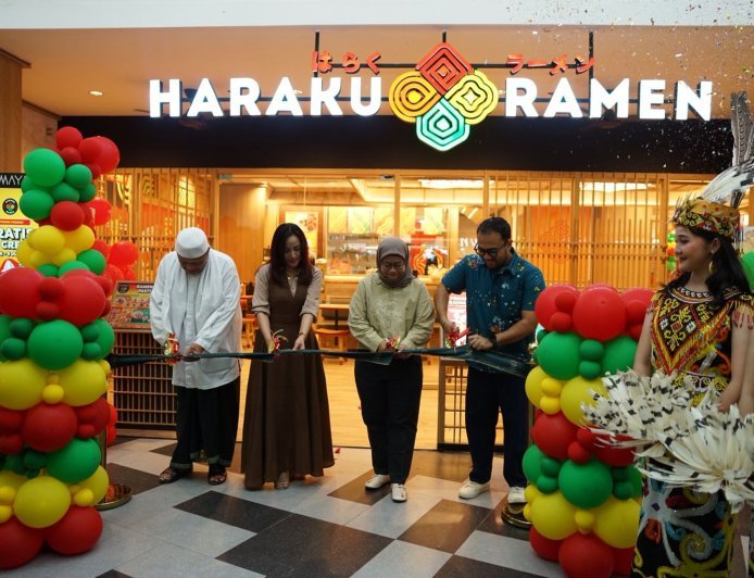 Haraku Ramen Resmi Buka Gerai Perdana di Kalimantan, ISMAYA Group Pilih Samarinda sebagai Langkah Awal Ekspansi