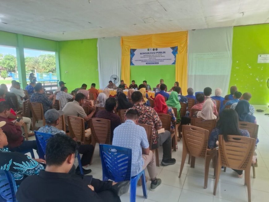 LPPM UMB Gelar Konsultasi Publik di Teluk Bayur, Catatan Saran Masyarakat Terkait Penyesuaian Tarif PDAM Batiwakkal