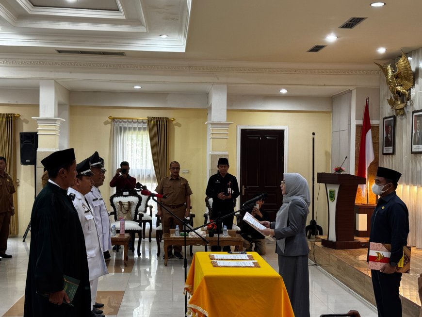 4 Kepala Kampung di Wilayah Kabupaten Berau Resmi Dilantik