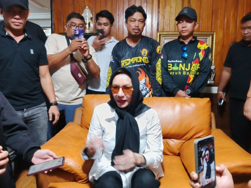 Mantan Bupati Kukar Rita Widyasari Kembali Ke Kukar