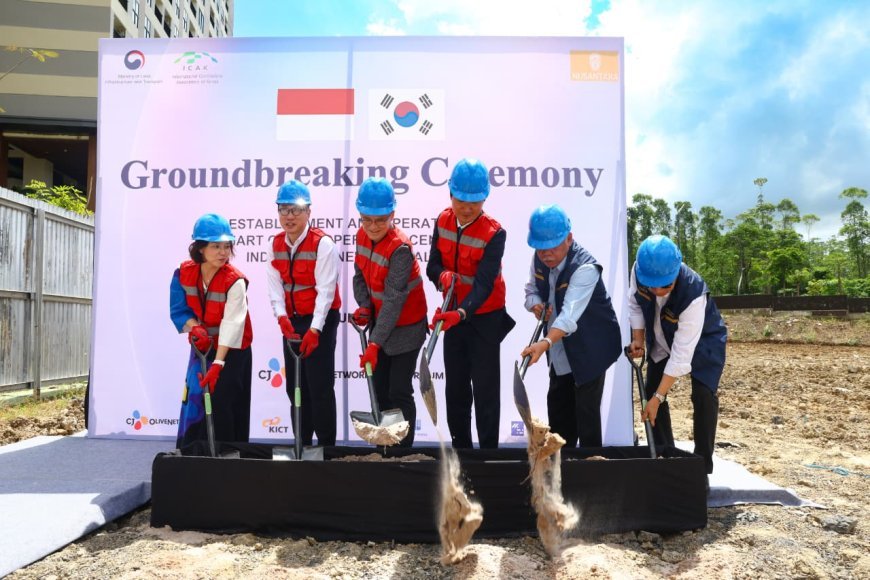 Groundbreaking  Proyek SCCC di IKN Resmi Dikerjakan, Nilai Investasi Mencapai 115 Miliar