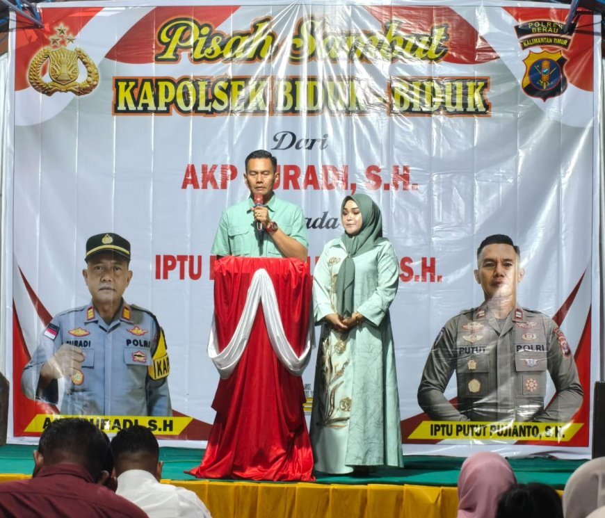 Jabatan Kapolsek Biduk-Biduk Resmi Berganti, Iptu Putut siap Jaga Kamtibmas