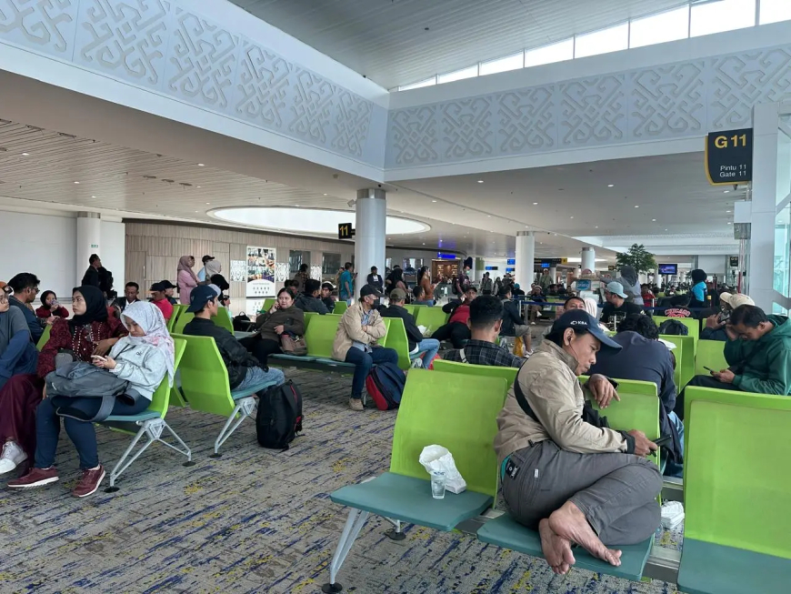 Libur Sekolah ! Penumpang Bandara Sepinggan Balikpapan Naik 15 Persen