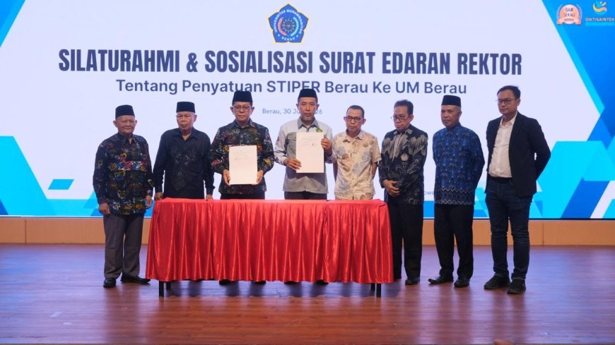 STIPER Berau Resmi Bersatu di Bawah Naungan Universitas Muhammadiyah Berau