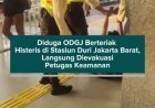 Diduga ODGJ Berteriak Histeris di Stasiun Duri Jakarta Barat, Langsung Dievakuasi Petugas Keamanan