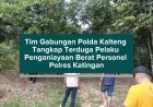 Tim Gabungan Polda Kalteng Tangkap Terduga Pelaku Penganiayaan Berat Personel Polres Katingan