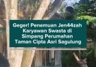 Geger! Penemuan Jen44zah Karyawan Swasta di Simpang Perumahan Taman Cipta Asri Sagulung