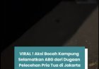 VIRAL! Aksi Bocah Kampung Selamatkan ABG dari Dugaan Pelecehan Pria Tua di Jakarta