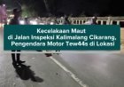 Kecelakaan Maut di Jalan Inspeksi Kalimalang Cikarang, Pengendara Motor Tewas di Lokasi