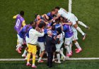 Les blues Melangkah ke Semifinal, Tundukan Singa Atlas 2-0