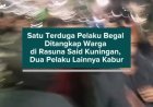 Satu Terduga Pelaku Begal Ditangkap Warga di Rasuna Said Kuningan, Dua Pelaku Lainnya Kabur