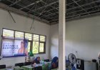 Di Tengah Rawa, Siswa Belajar di Bawah Ancaman Bangunan Rapuh