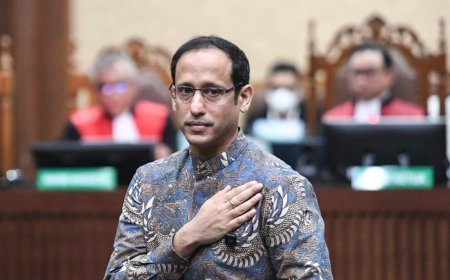 Nadiem Makarami Divonis 10 Tahun Penjara Atas Kasus Chromebook