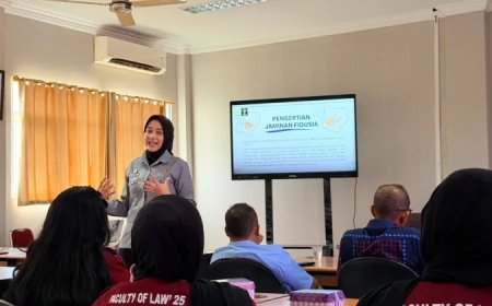 Perkuat Literasi Hukum, Kemenkum Kaltim Edukasi Jaminan Fidusia di UNTAG Samarinda