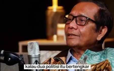 MAHFUD MD: ELITE SALING BONGKAR DUGAAN KORUPSI BISA JADI PINTU TERUNGKAPNYA FAKTA