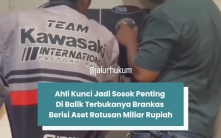 AHLI KUNCI JADI SOSOK PENTING DI BALIK TERBUKANYA BRANKAS BERISI ASET RATUSAN MILIAR RUPIAH