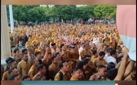 RIBUAN PPPK TOLAK RENCANA DIRUMAHKAN, PEMDA PILIH POTONG TUNJANGAN