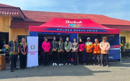 Implementasi Program Polri untuk Masyarakat, Polres Berau Luncurkan 'Warung Berkah'
