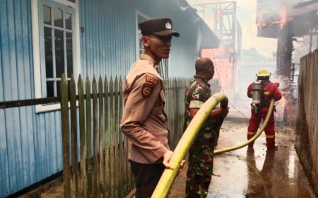 Kerugian Mencapai 1 Miliar, Kebakaran di Tanjung Redeb Disinyalir Berasal dari Tindakan Membakar Sampah