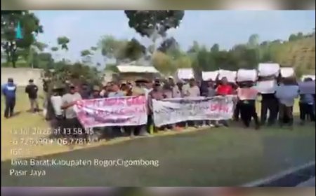 Sengketa Lahan di Cigombong Memanas, Puluhan Petani Desak BPN Lakukan Pengukuran Ulang