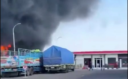 Pabrik Sepatu PT Porto Dilalap Api, Asap Pekat Membumbung di Dekat SPBU