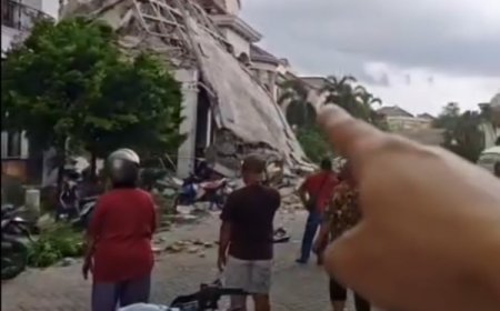 Ledakan Hebohkan Komplek Grand Polonia, Tiga Rumah Rusak Parah