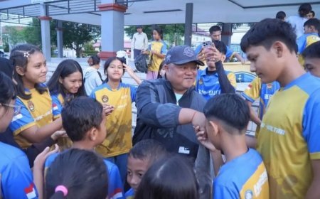 Wabup Gamalis Lepas Kontingen Taekwondo Berau Menuju Kejuaraan Bupati Malinau Cup VI