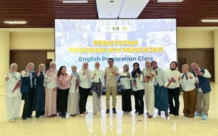 Siapkan SDM Lokal Bersaing Global, Otorita IKN Gelar English Preparation Class Bagi Pelajar Sepaku