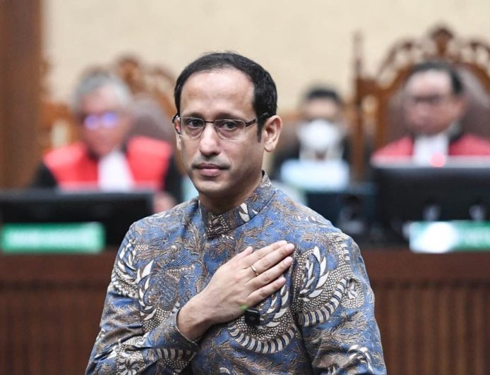 Nadiem Makarami Divonis 10 Tahun Penjara Atas Kasus Chromebook
