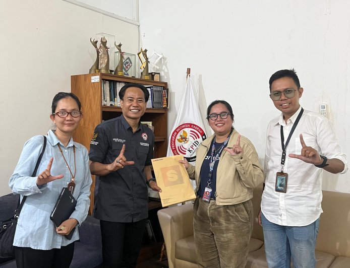 Kunjungan Kartanews.com dan Suara.com ke KPID Kaltim Perkuat Kolaborasi Pers, Radio, dan Televisi