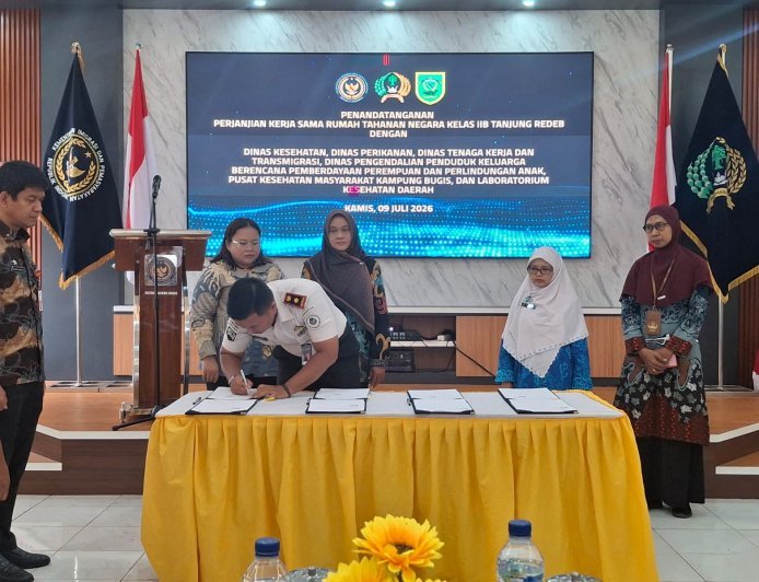 Dihuni 693 WBP, Rutan Tanjung Redeb Gandeng Lintas OPD Berau Tekan Dampak Overkapasitas