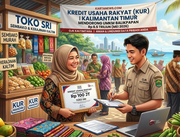 Tembus Rp6,5 Triliun di Kaltim, Penyaluran KUR Dibayangi Ancaman Penyalahgunaan Data