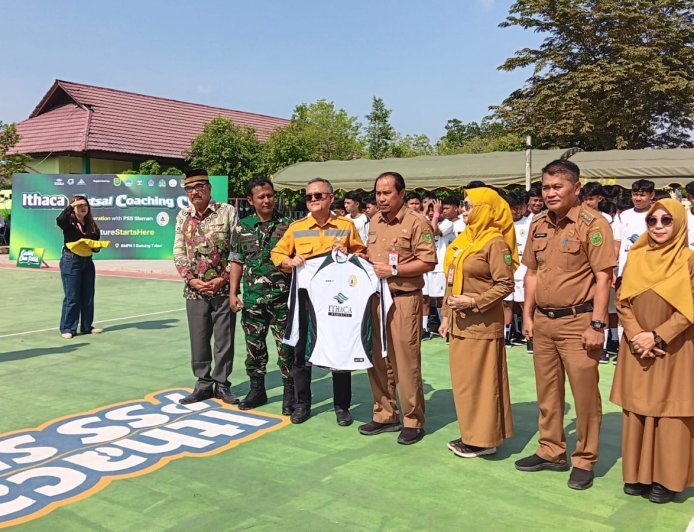 Pemkab Berau Dukung Program Ithaca X PSS Sleman Gelar Coaching Clinic Futsal Usia Dini