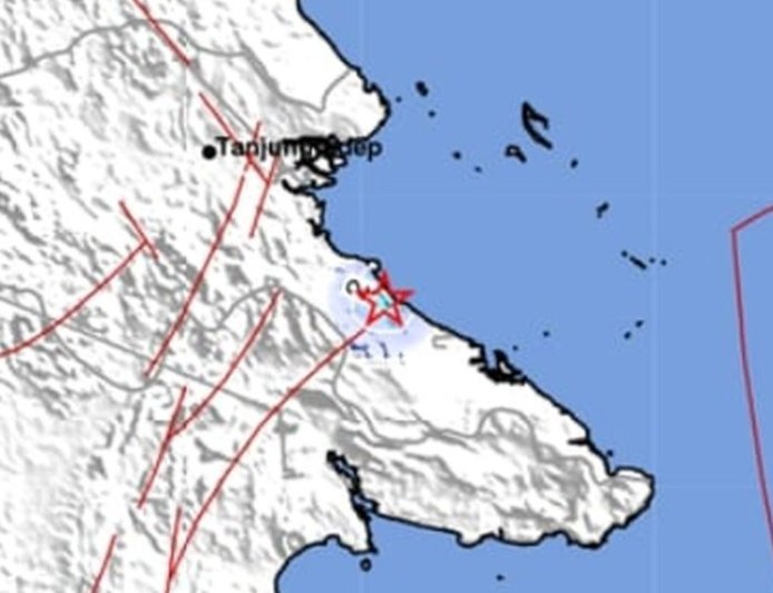 Gempa Dangkal M 3,4 Guncang Berau, Getaran Dirasakan hingga Skala III MMI