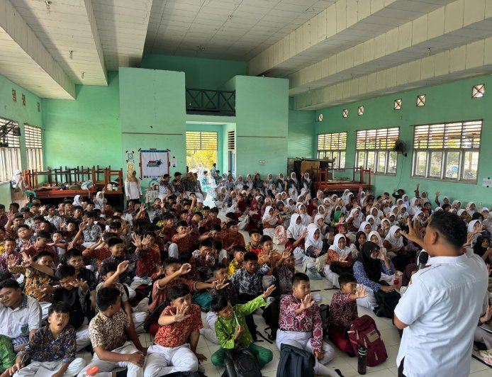 Bidik Generasi Muda, Disbudpar Berau Gencar Edukasi Pelajar Terkait Geopark Sangkulirang-Mangkalihat
