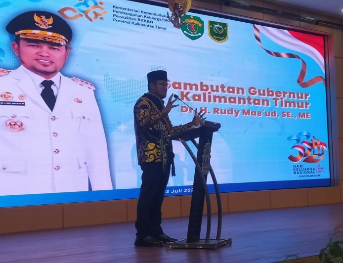 Peringati Harganas, Gubernur Kaltim Tegaskan Peran Vital Ayah dalam Keluarga dan Penanganan Stunting ​