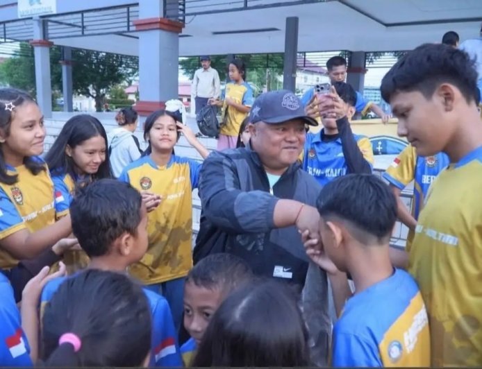 Wabup Gamalis Lepas Kontingen Taekwondo Berau Menuju Kejuaraan Bupati Malinau Cup VI