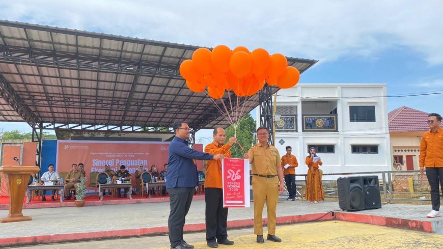 Kutim Resmi Memulai Sensus Ekonomi, Target Peroleh Data yang Akurat