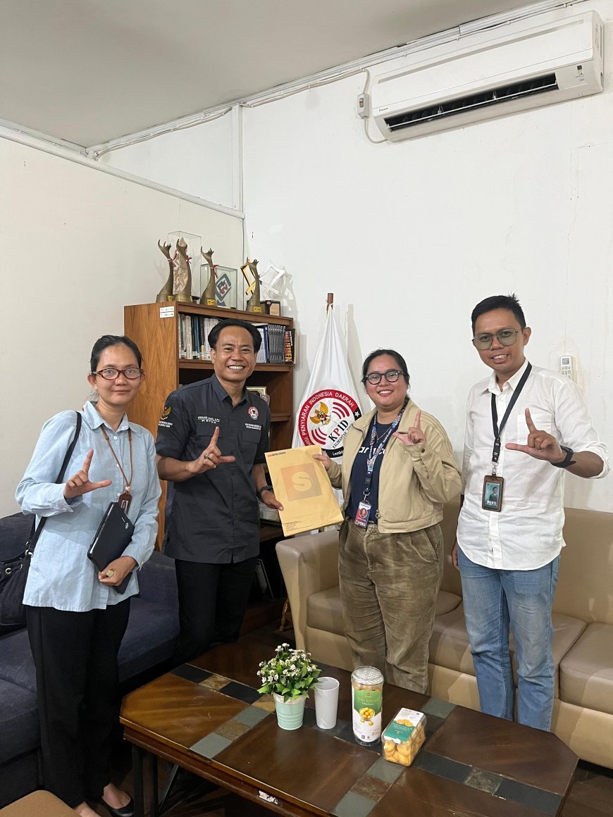 Kunjungan Kartanews.com dan Suara.com ke KPID Kaltim Perkuat Kolaborasi Pers, Radio, dan Televisi