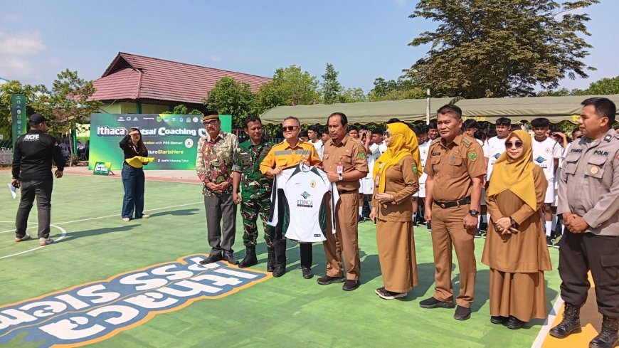 Pemkab Berau Dukung Program Ithaca X PSS Sleman Gelar Coaching Clinic Futsal Usia Dini