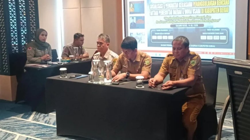 Perkuat Mitigasi Bencana, Pemkab Berau Gandeng Dunia Usaha Bangun Wilayah Resilien
