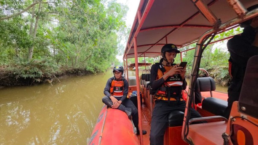 Nelayan Muara Badak Hilang di Perairan Muara Berau, Tim SAR Hadapi Kendala Gelombang Tinggi