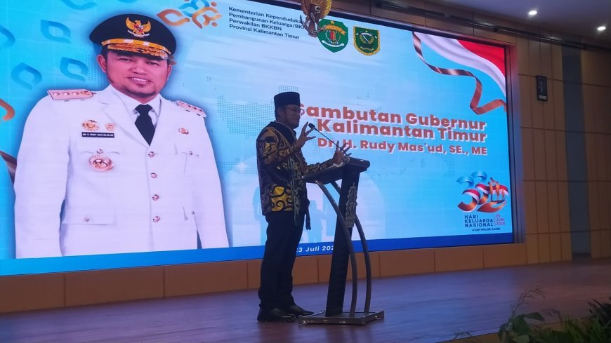 Peringati Harganas, Gubernur Kaltim Tegaskan Peran Vital Ayah dalam Keluarga dan Penanganan Stunting ​