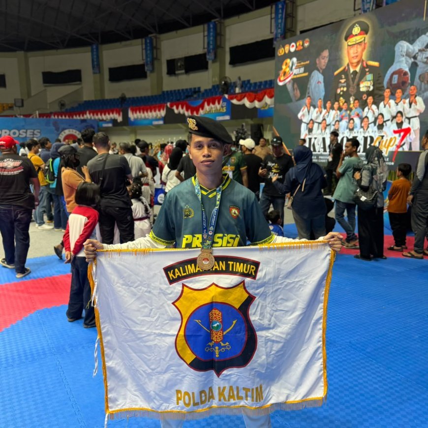 Harumkan Nama Daerah, Personel Polres Berau Raih Medali Emas di Kapolri Cup 2026