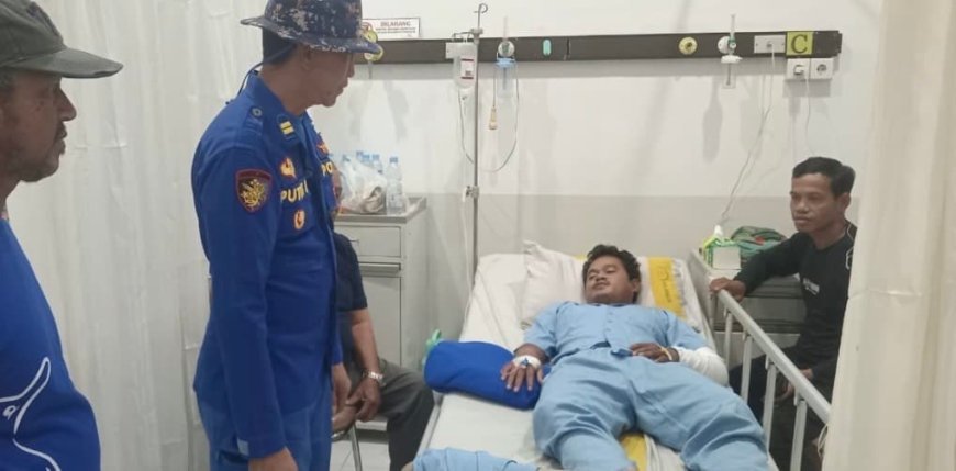 Diserang Buaya Saat Menombak Ikan di Bontang, Nelayan Sulbar Selamat Usai Melawan