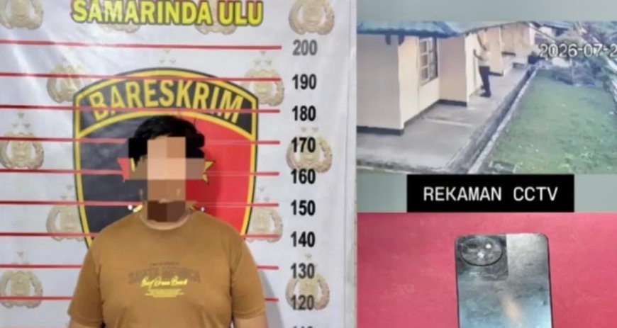 Rekam Wanita Mandi di Bapelkes, Seorang Pria Ditangkap Polsek Samarinda Ulu