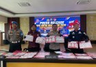 Hasil Operasi Antik Mahakam, Polres Berau Ungkap 33 Kasus Narkoba dan Bekuk 38 Tersangka