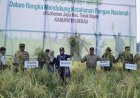 Di Tengah Kemarau Panjang, Petani Labanan Jaya Tetap Gelar Syukuran Panen Padi